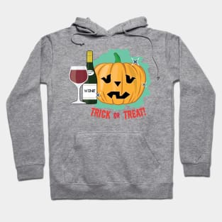 Drinking Halloween Pumpkin - Funny Hoodie